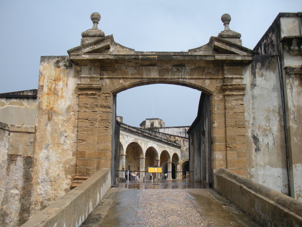 Entrance to Castillo San Cristobal