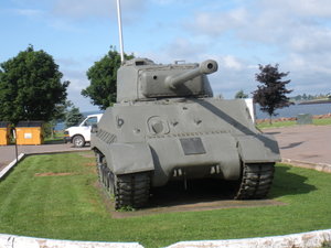 Tank at PEI Regiment Museum