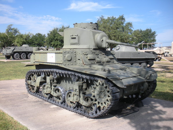 WWII M-3 light tank (U.S.)