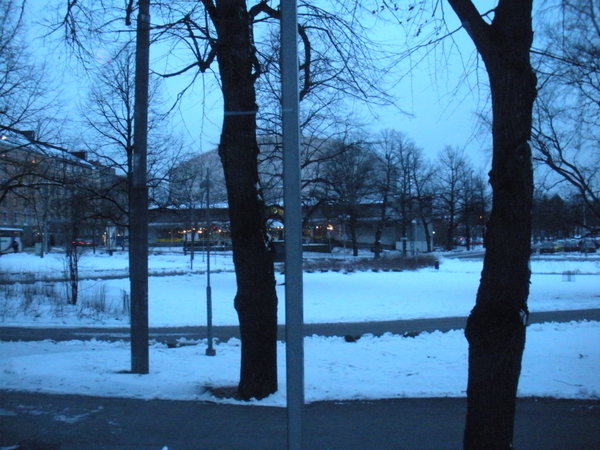 scene in Helsinki