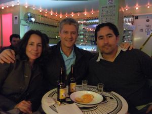 Rosella, Gary and Rodo at the first mescal bar