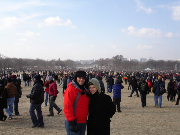 Jodie and Dawn on the Mall