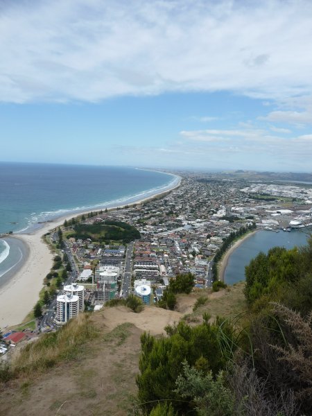 View from Mt Maunganui