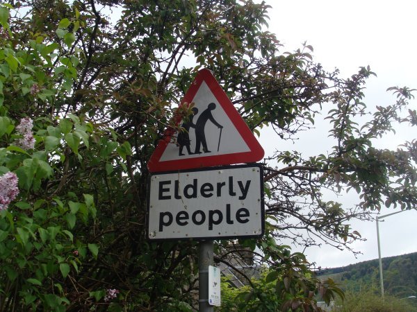 old people in Scotland