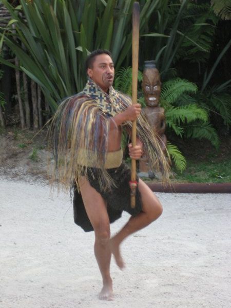 Maori warrio