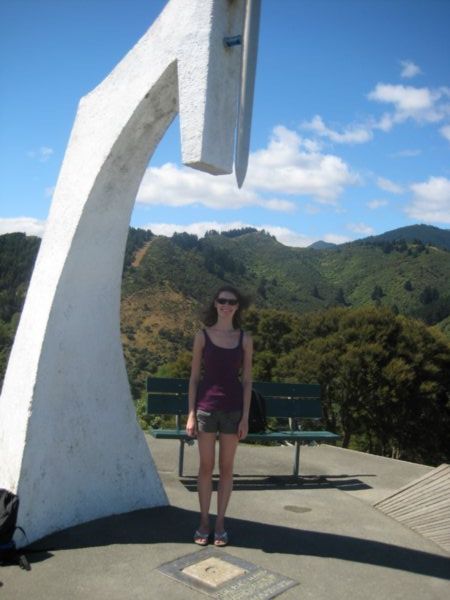 Lindsay at the center of new zealand