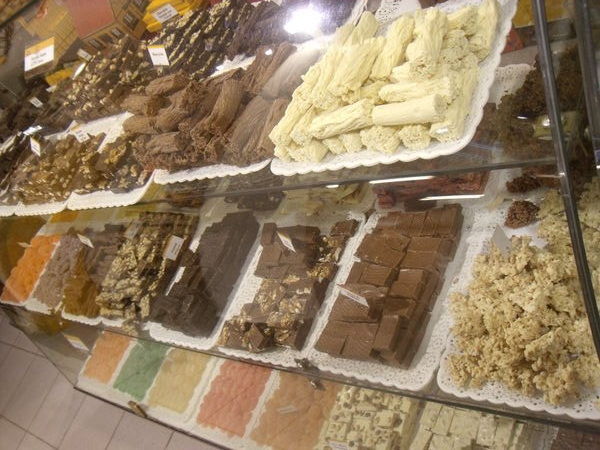 Just one of the chocolate shops