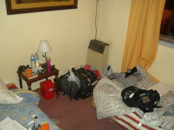 My room at Casa de Kuki with temporary hermana Alana