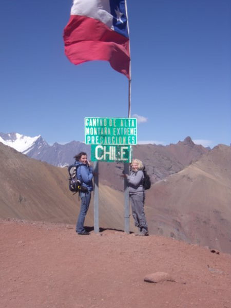 The very chilly Chilean border