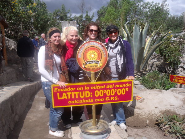 Us at the real equator
