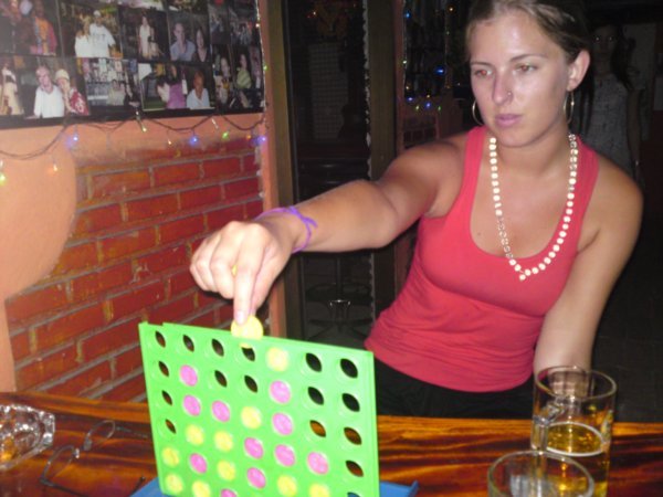 Some serious connect 4 going on