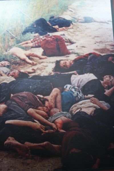 The aftermath of the Mai Lai massace