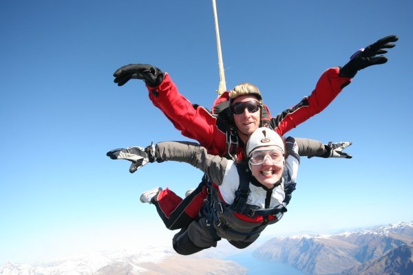 Me Skydiving