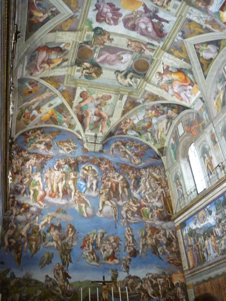 Sistine Chapel wall