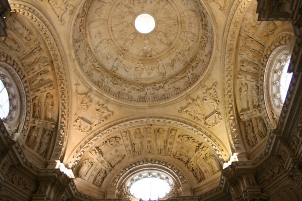 Domed ceiling in Seville Cathedral