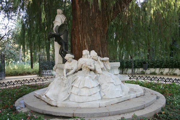 Gloriette in The Parque de Maria Luisa