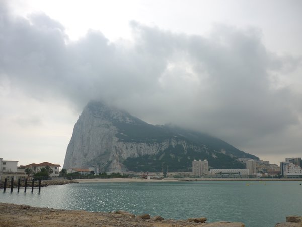 Gibraltar from Spain