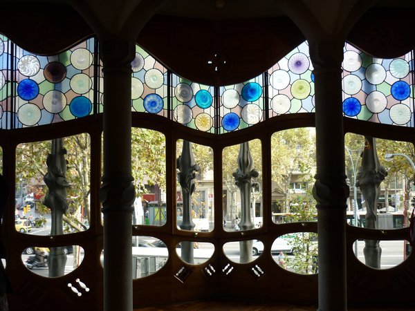 Window in Casa Batllo