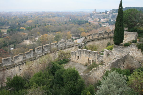 View from Jardins de L'abbaye