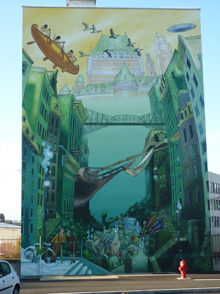 Mural - The perfect city