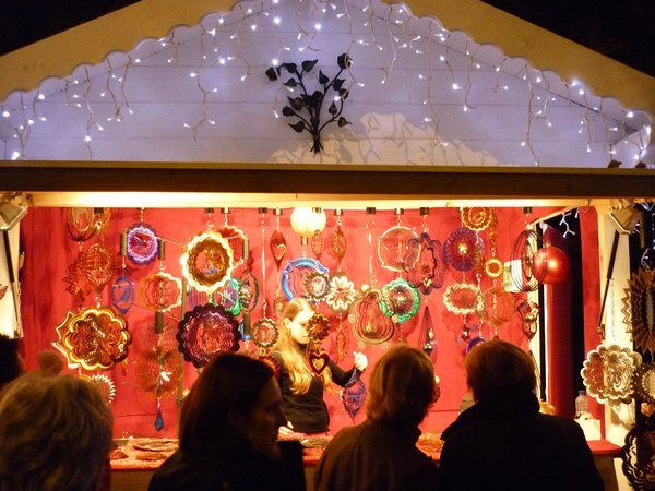 Stall in the Christmas market