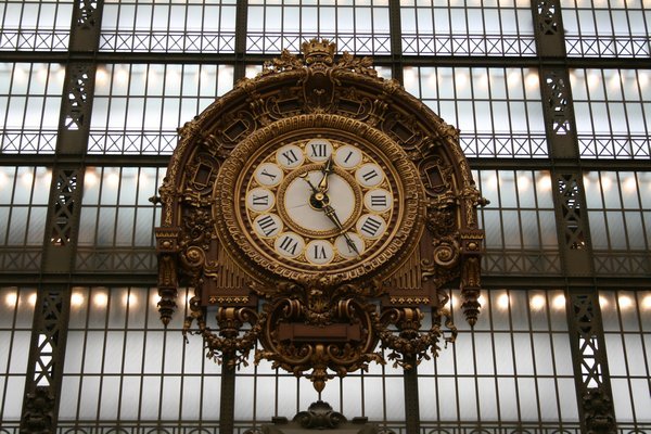 Clock in the Musee D'Orsay