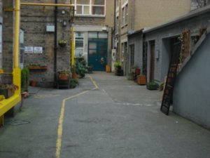 Irish alleyway