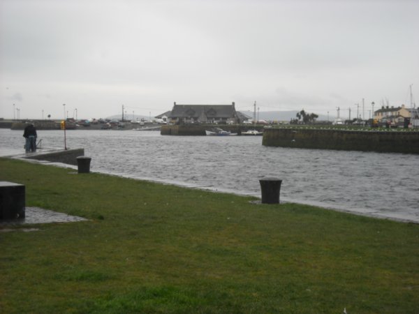 the harbor in Galway