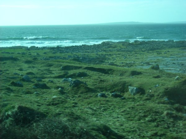 cliffy shoreline