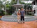 By the Raffles Fountain