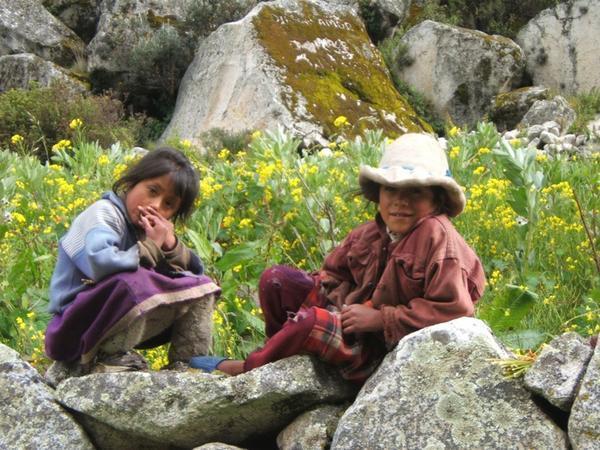 kids who live in andes