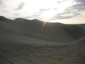 Dune buggying and sandboarding