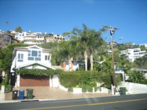 Houses on Pacific Coast Highway