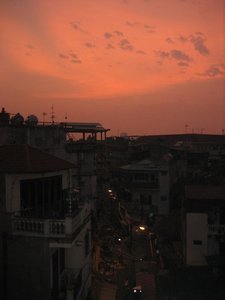 View from Hanoi rooftop