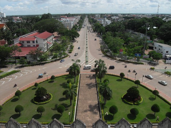 Views from Patuxai monument