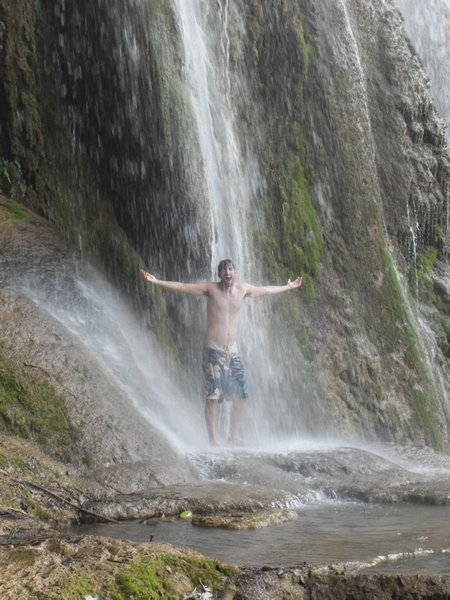 Kev @ Kuang Si Waterfall