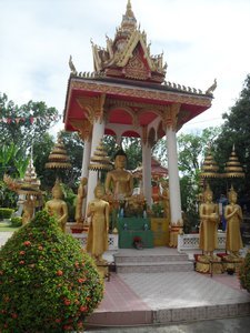 In the grounds of a wat