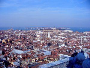 View of Venice from the Bell Tower