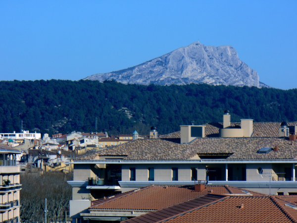 Mt. St. Victoire from Aix