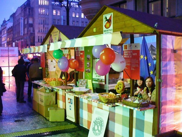 The Little International Food Stands