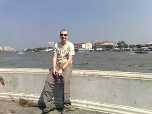 View of the Chao Praya River from the other side