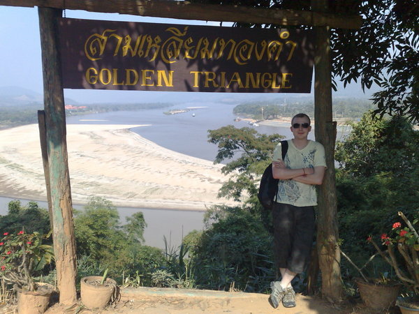 The Golden Triangle - Burma on the left, Laos on the right