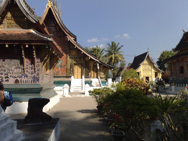Some of the temples in the town