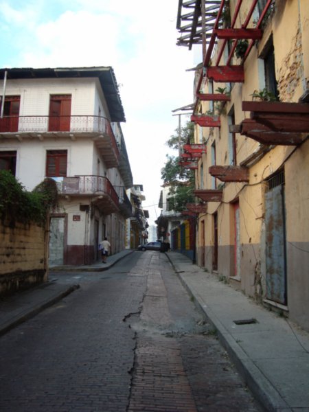 Street near where we were staying