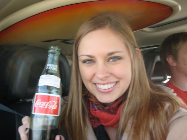 Krystal With Her Mexican Coke