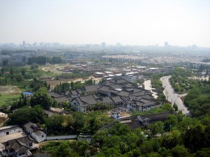 Yangzhou from 9 stories up