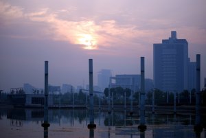 Dawn in Yangzhou