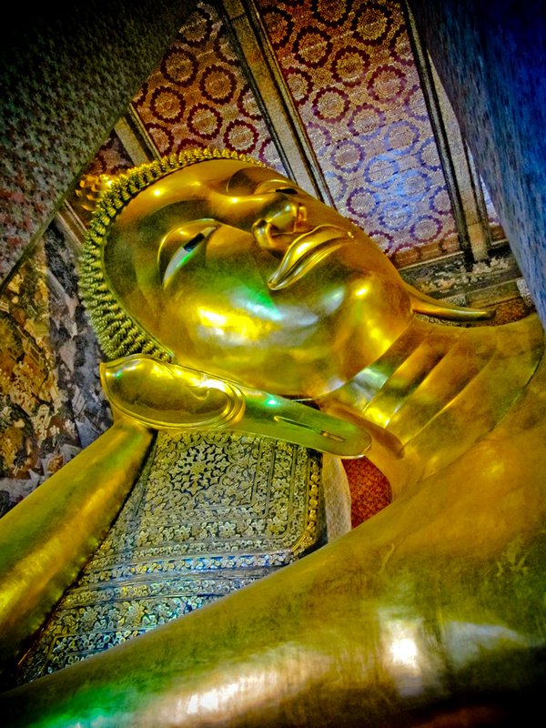 The largest reclining Buddha