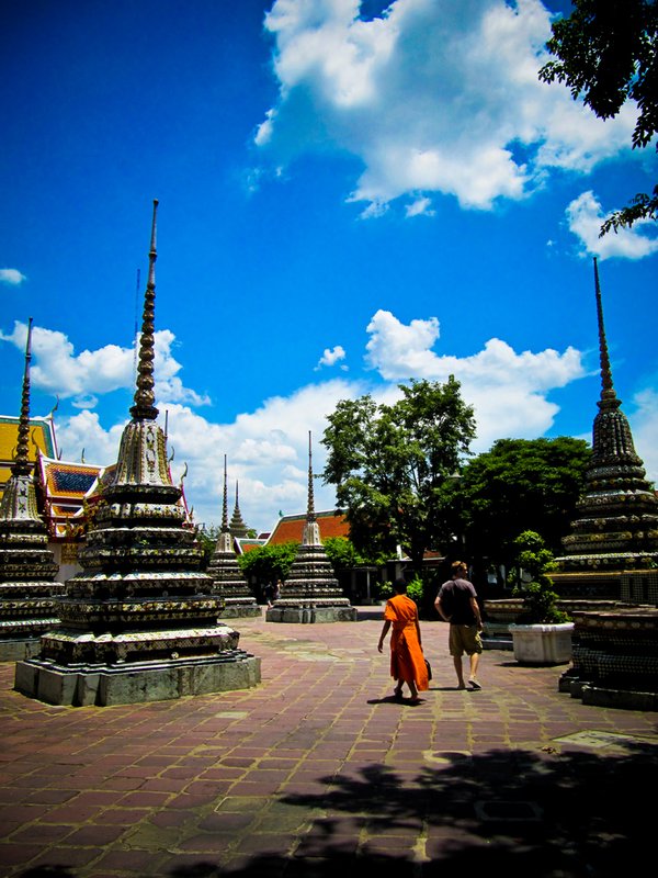 Monk at Wat Pho