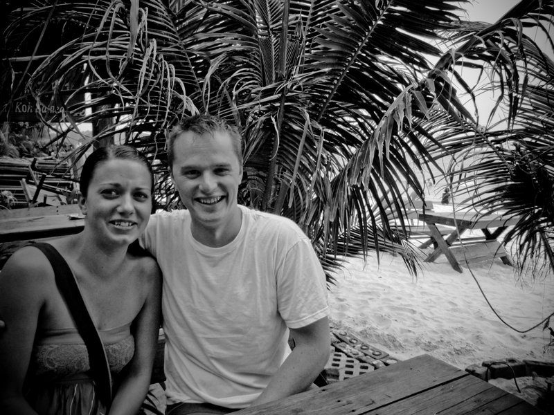 Bob and Emily on Koh Samet